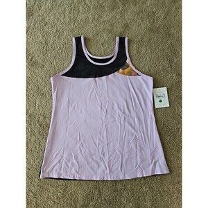 Sofiabella Women's Lavender Tennis Tank Top - Style Ace- Size XL - NEW $64